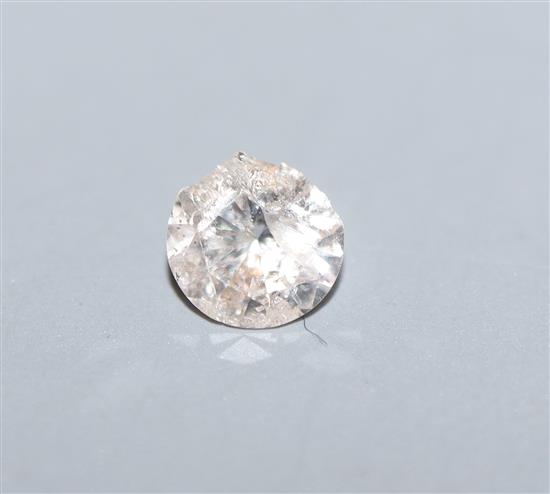 An unmounted diamond (a.f.).